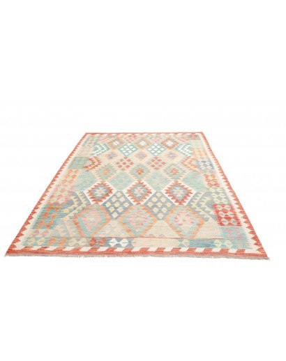 Tappeto Kilim Afghanistan bianco 179x248