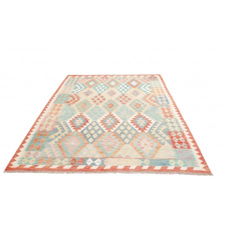 Tappeto Kilim Afghanistan bianco 179x248