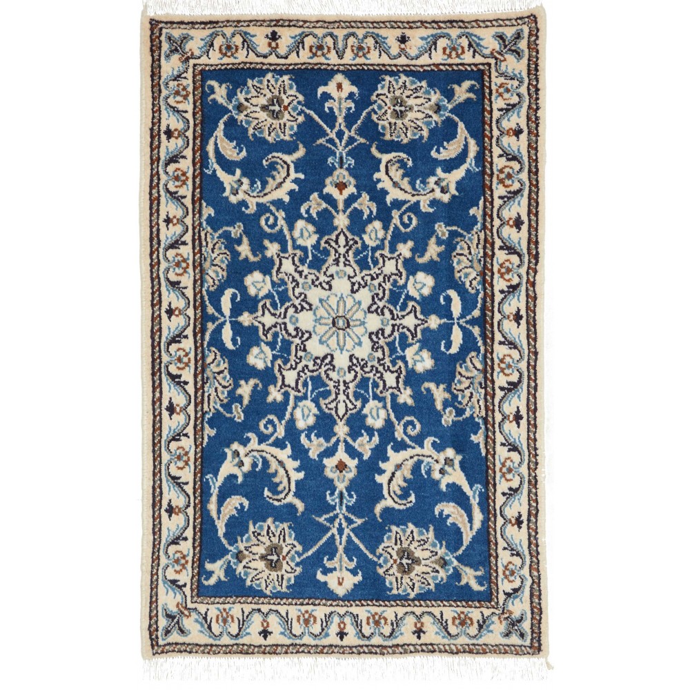 Tappeto Nain Kashmar Persia beige grigio 60x90 Tappeto Nain Kashmar Persia beige grigio 60x90