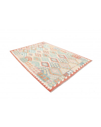 Tappeto Kilim Afghanistan bianco 179x248
