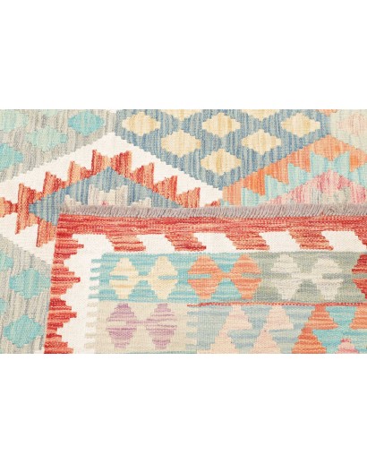 Tappeto Kilim Afghanistan bianco 179x248