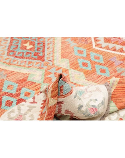 Tappeto Kilim Afghanistan bianco 174x252