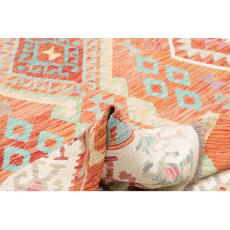 Tappeto Kilim Afghanistan bianco 174x252