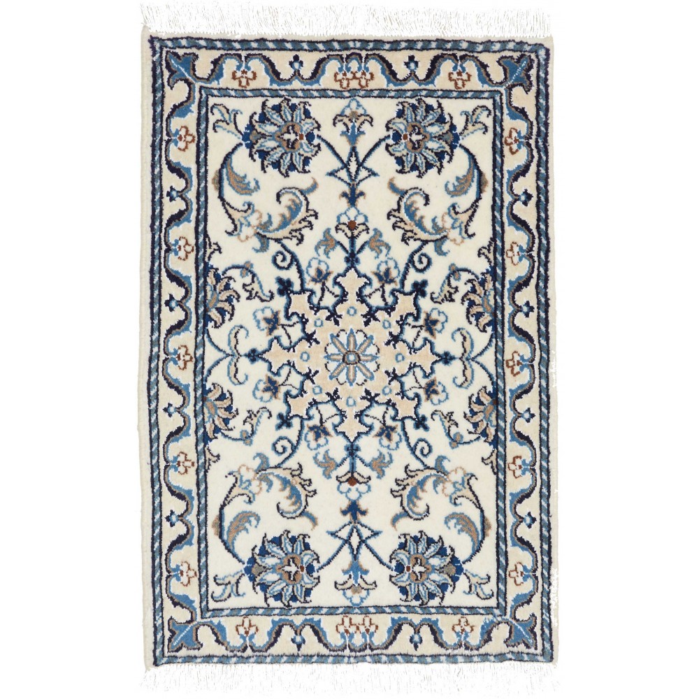 Tappeto Nain Kashmar Persia grigio 60x90 Tappeto Nain Kashmar Persia grigio 60x90