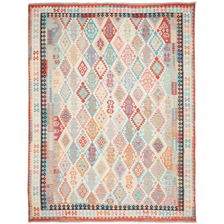 Tappeto Kilim Afghanistan bianco 305x401