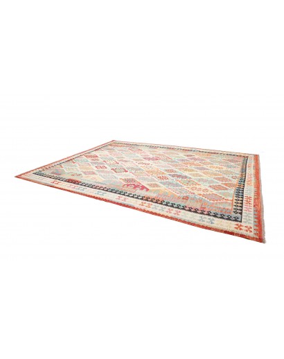 Tappeto Kilim Afghanistan bianco 305x401