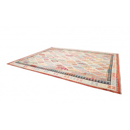 Tappeto Kilim Afghanistan bianco 305x401
