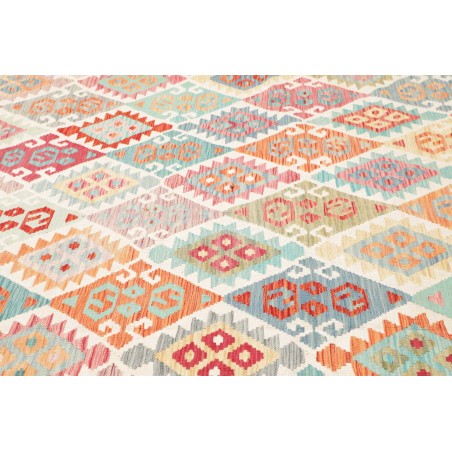 Tappeto Kilim Afghanistan bianco 305x401