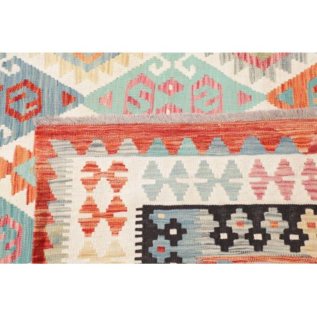 Tappeto Kilim Afghanistan bianco 305x401