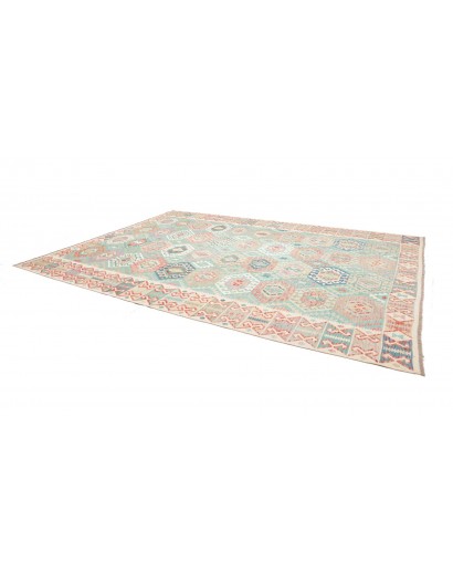 Tappeto Kilim Afghanistan bianco 303x398