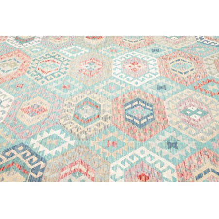 Tappeto Kilim Afghanistan bianco 303x398