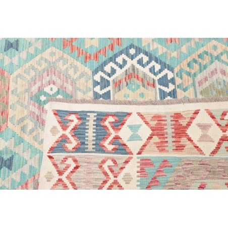Tappeto Kilim Afghanistan bianco 303x398