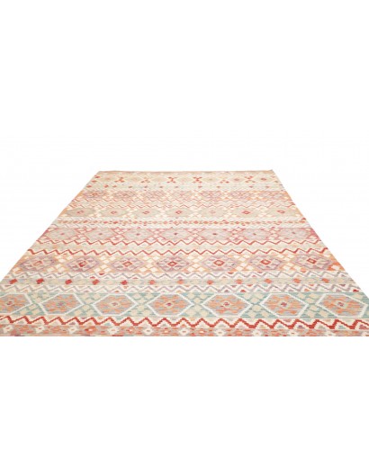 Tappeto Kilim Afghanistan bianco 255x344