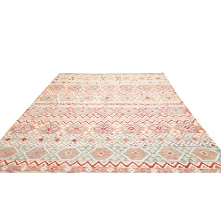 Tappeto Kilim Afghanistan bianco 255x344