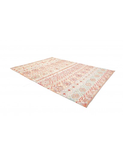 Tappeto Kilim Afghanistan bianco 255x344