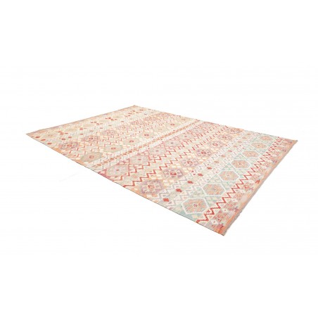 Tappeto Kilim Afghanistan bianco 255x344