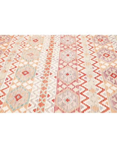 Tappeto Kilim Afghanistan bianco 255x344