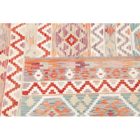 Tappeto Kilim Afghanistan bianco 255x344