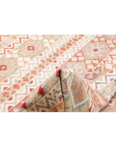 Tappeto Kilim Afghanistan bianco 255x344