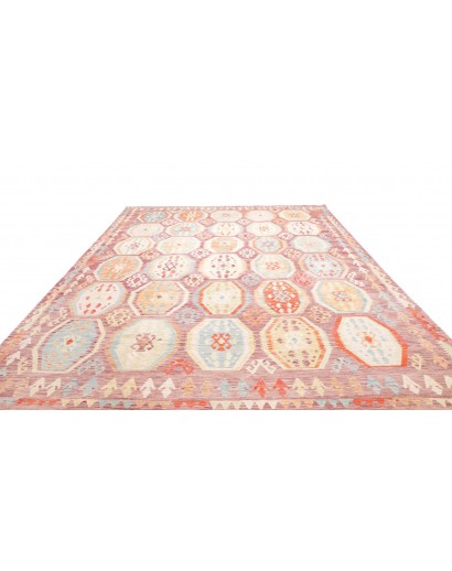 Tappeto Kilim Afghanistan beige marrone 309x391