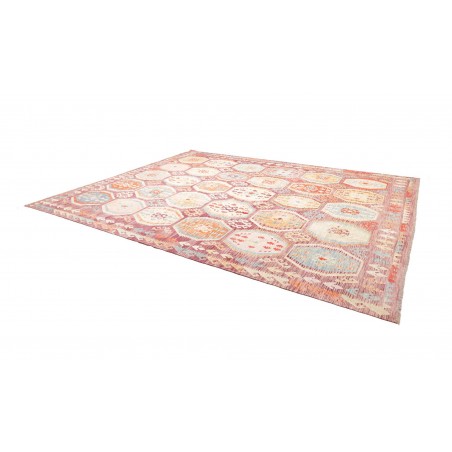 Tappeto Kilim Afghanistan beige marrone 309x391