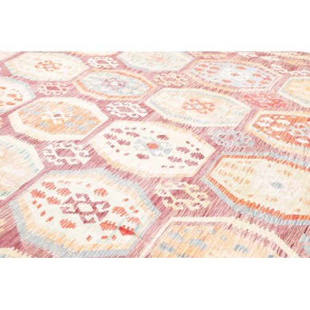 Tappeto Kilim Afghanistan beige marrone 309x391