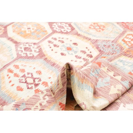 Tappeto Kilim Afghanistan beige marrone 309x391