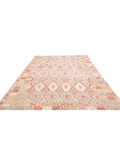 Tappeto Kilim Afghanistan giallo marrone 253x352