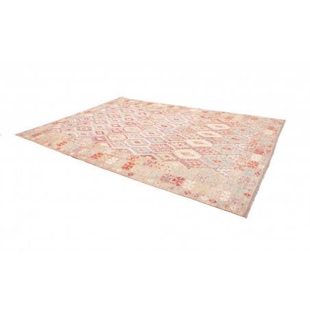 Tappeto Kilim Afghanistan giallo marrone 253x352