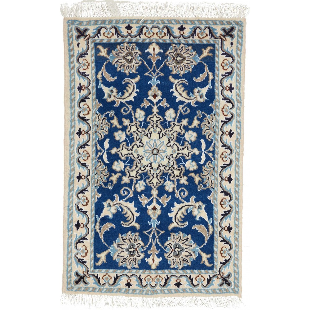 Tappeto Nain Kashmar Persia beige grigio 60x90 Tappeto Nain Kashmar Persia beige grigio 60x90