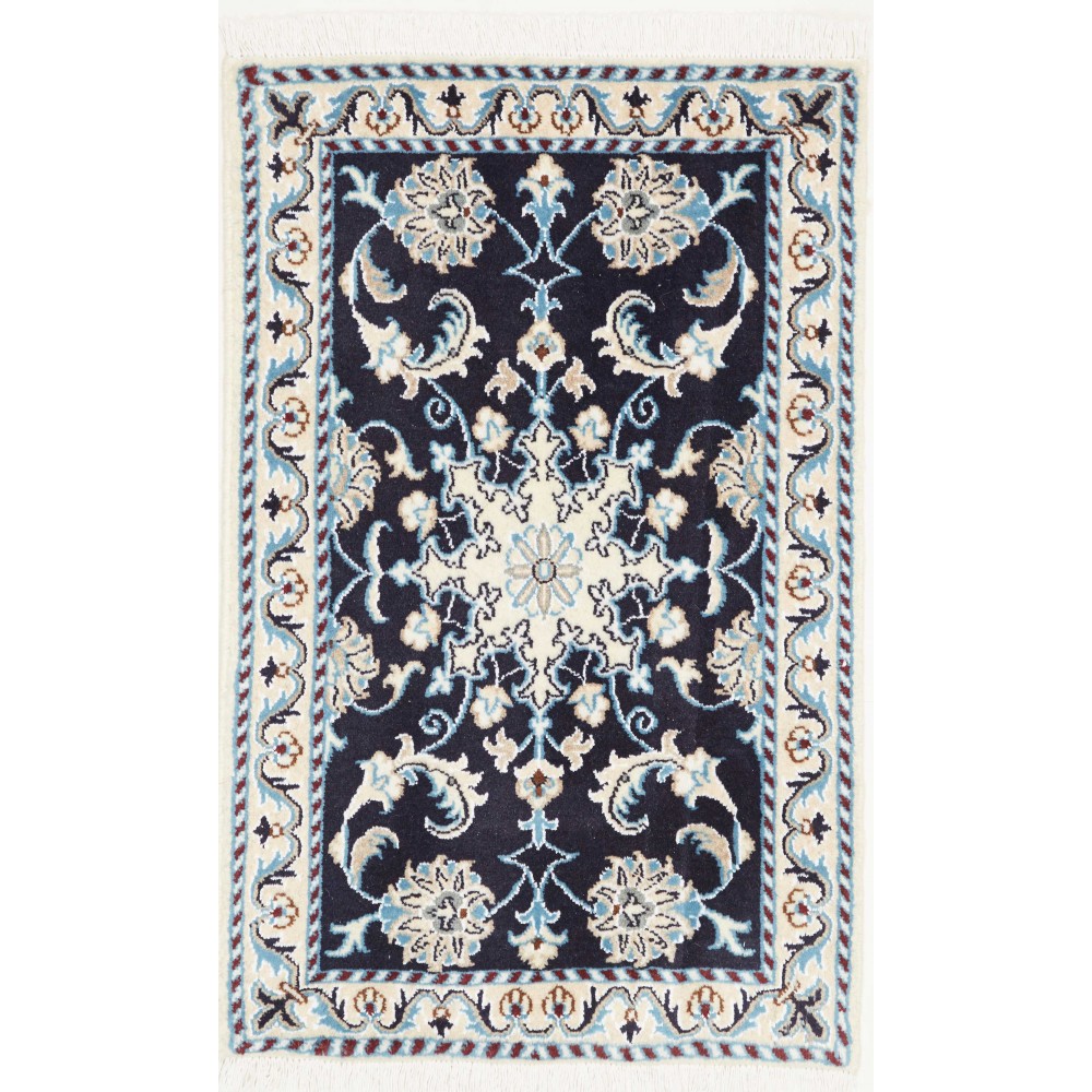 Tappeto Nain Kashmar Persia grigio 60x90 Tappeto Nain Kashmar Persia grigio 60x90