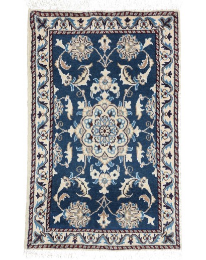 Tappeto Nain Kashmar Persia grigio 60x90