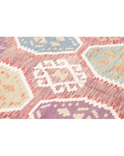 Tappeto Kilim Afghanistan beige giallo 172x248