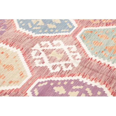 Tappeto Kilim Afghanistan beige giallo 172x248