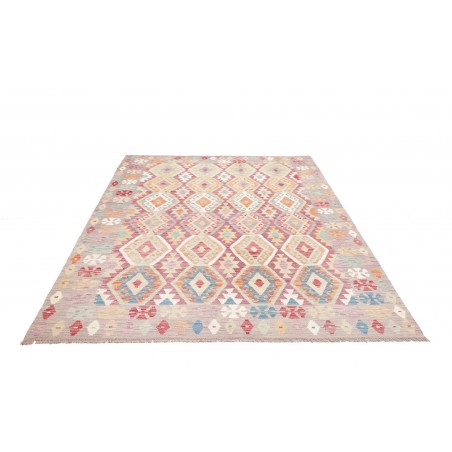 Tappeto Kilim Afghanistan bianco 178x253