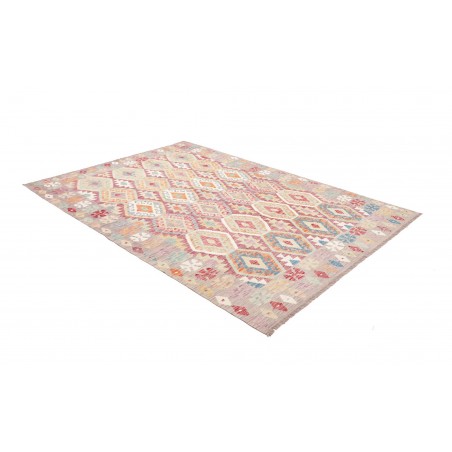 Tappeto Kilim Afghanistan bianco 178x253