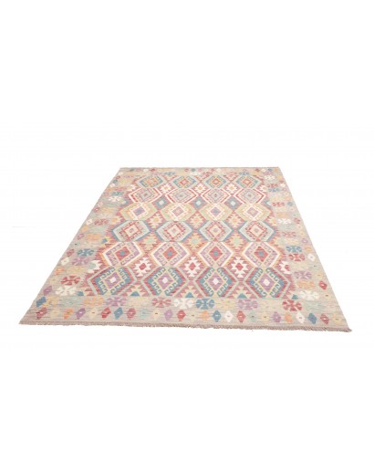 Tappeto Kilim Afghanistan bianco 180x250