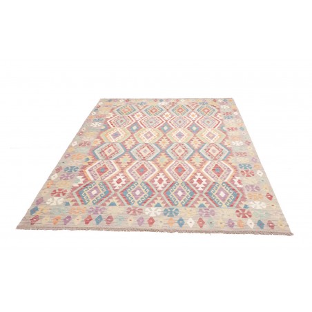Tappeto Kilim Afghanistan bianco 180x250