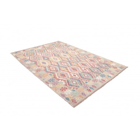 Tappeto Kilim Afghanistan bianco 180x250