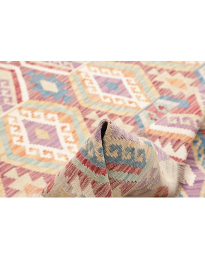 Tappeto Kilim Afghanistan bianco 180x250