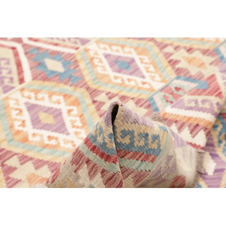 Tappeto Kilim Afghanistan bianco 180x250
