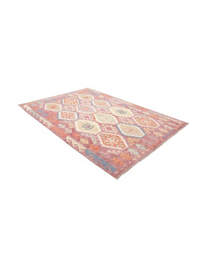 Tappeto Kilim Afghanistan beige giallo 173x248