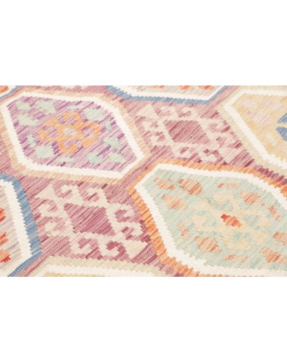 Tappeto Kilim Afghanistan beige giallo 173x248