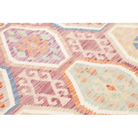 Tappeto Kilim Afghanistan beige giallo 173x248