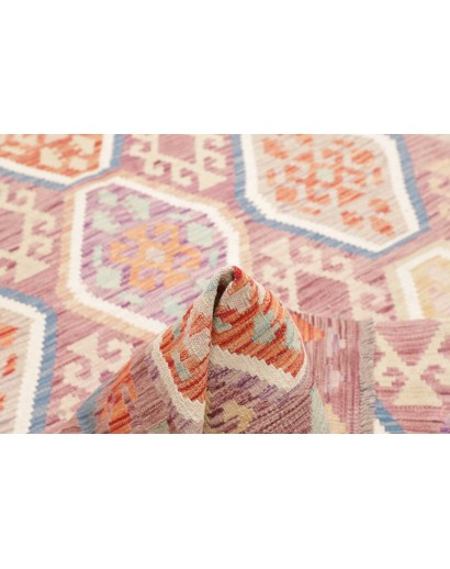 Tappeto Kilim Afghanistan beige giallo 173x248