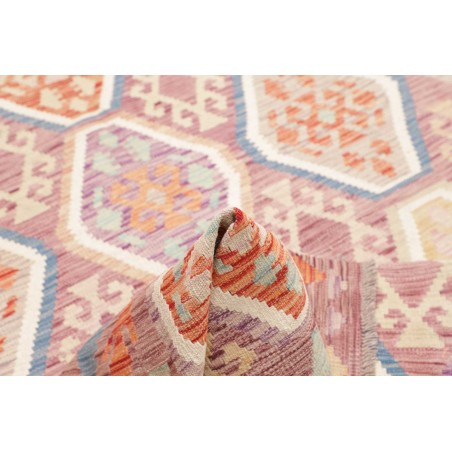 Tappeto Kilim Afghanistan beige giallo 173x248
