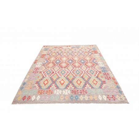 Tappeto Kilim Afghanistan bianco 178x251
