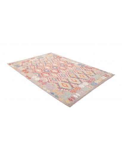 Tappeto Kilim Afghanistan bianco 178x251