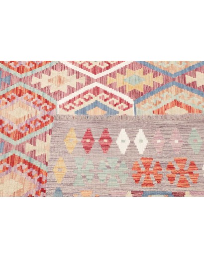 Tappeto Kilim Afghanistan bianco 178x251
