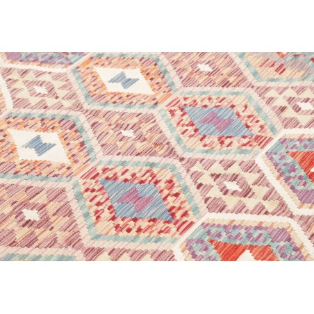 Tappeto Kilim Afghanistan beige bianco 167x248